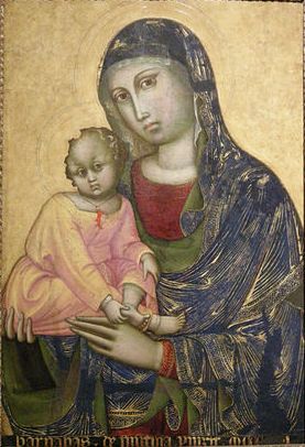 Madonna and Child  ca. 1350 (Barnaba da Modena) (1328-1386) 